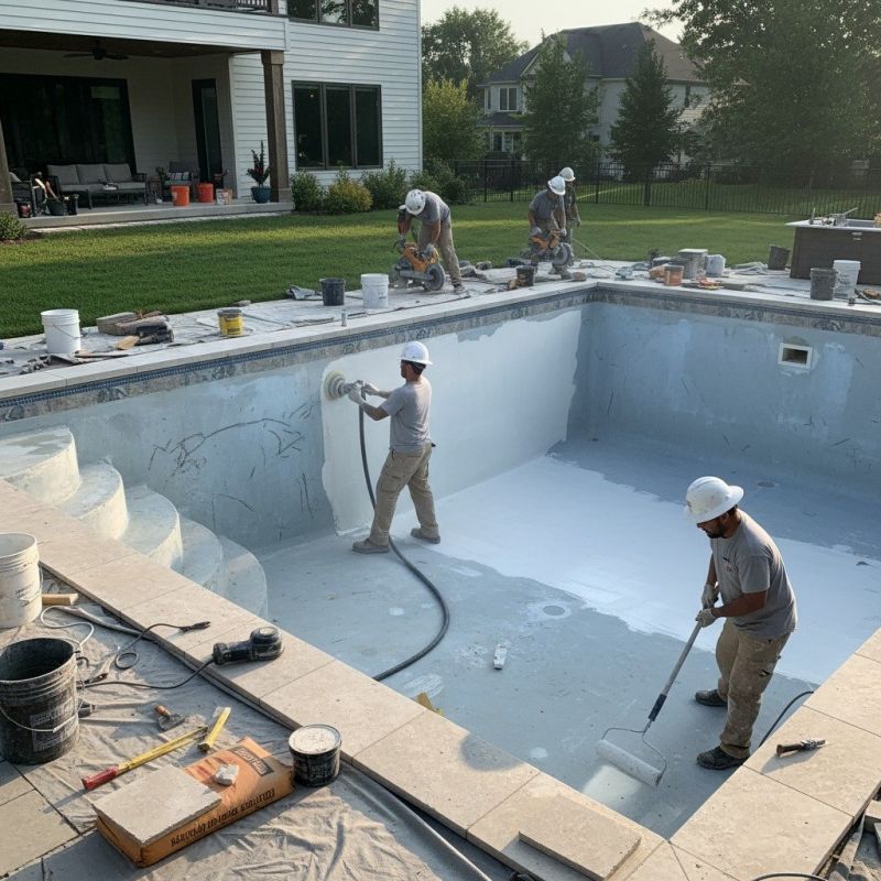Fiberglass Pool Construction