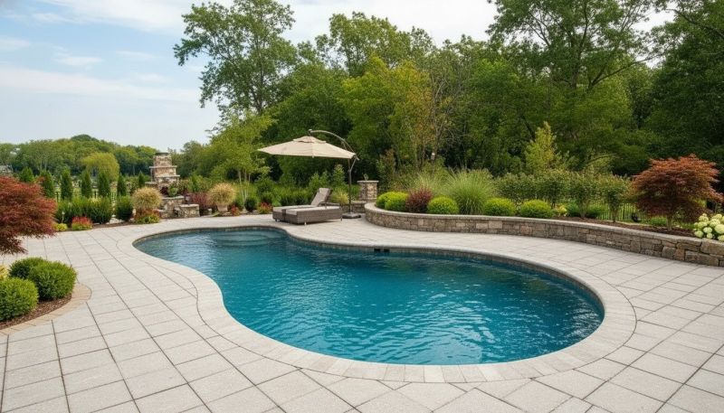 Fiberglass Pool Construction detail