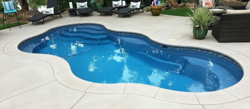 Fiberglass Pool Construction detail